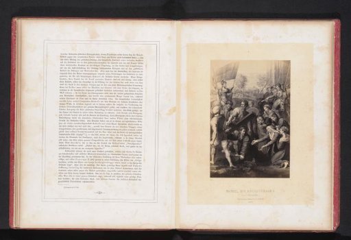 Photographic reproduction of an engraving after the painting Lo Spasimo by Raphael