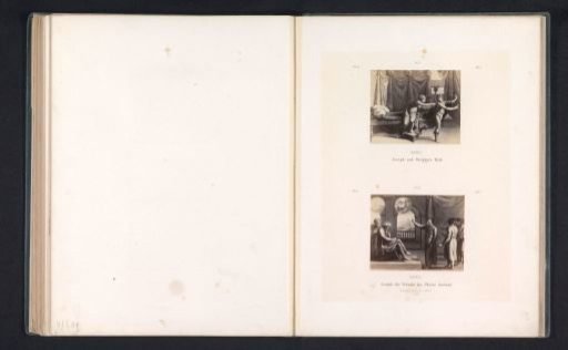 Photographic reproductions of prints after frescoes depicting Joseph with the Wife of Potiphar and Joseph Interpreting the Pharaoh's Dream by Raphael for the loggias in the Vatican