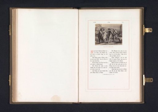 Photographic reproduction of a print after a fresco of Jacob Courting Rachel by Raphael for the Loggias in the Vatican