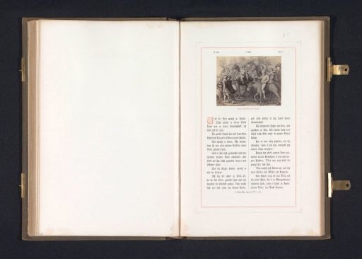 Photographic reproduction of a print after a fresco of Jacob Returning to Canaan by Raphael for the Loggias in the Vatican