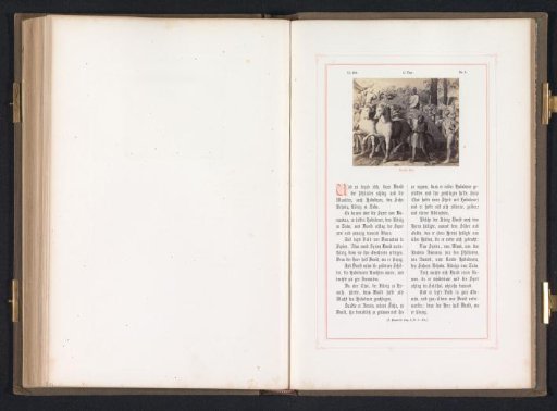 Photographic reproduction of a print after a fresco of David's triumphal procession by Raphael for the loggias in the Vatican