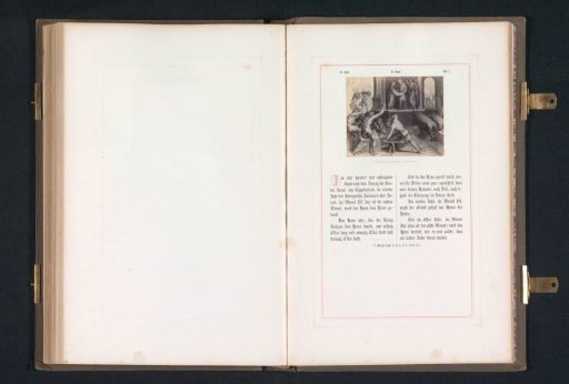 Photographic reproduction of a print after a fresco of Solomon's judgment by Raphael for the loggias in the Vatican
