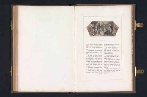 Photographic reproduction of a print after a fresco of the Queen of Sheba visiting Solomon by Raphael for the loggias in the Vatican