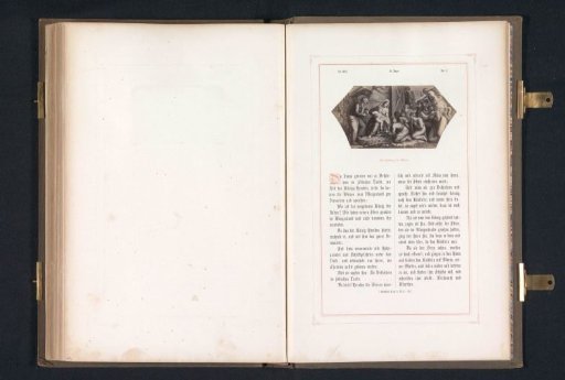 Photographic reproduction of a print after a fresco of the Nativity by Raphael for the loggias in the Vatican