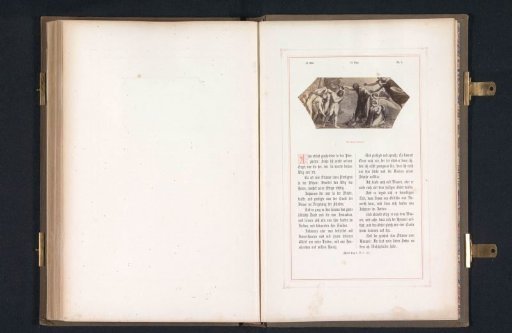 Photographic reproduction of a print after a fresco of the Adoration of the Magi by Raphael for the Loggias in the Vatican