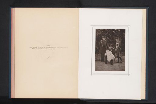 Portrait of Wilhelm I with his son, grandson, and great-grandson