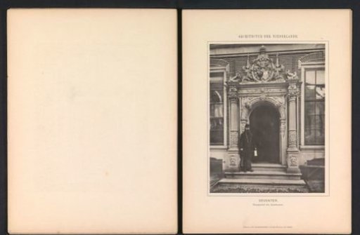 View of the entrance to the women's house of correction in Deventer