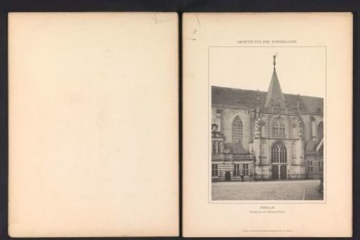 View of the main portal of the Sint-Michaëlskerk in Zwolle
