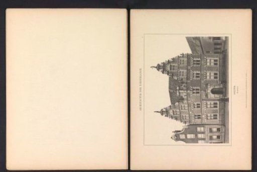 View of the town hall of Hoorn