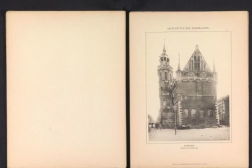 View of the town hall of Kampen