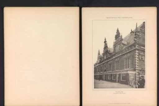 View of the Vleeshal in Haarlem