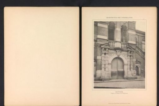 View of the staircase and a gate of the Wijnhuistoren in Zutphen