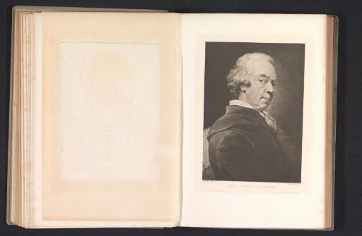 Photographic reproduction of an engraving after a painting, depicting a portrait of Johann Černičew