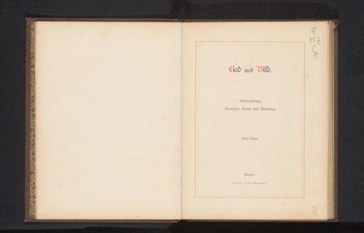 Song and Image: Garland of German Art and Poetry