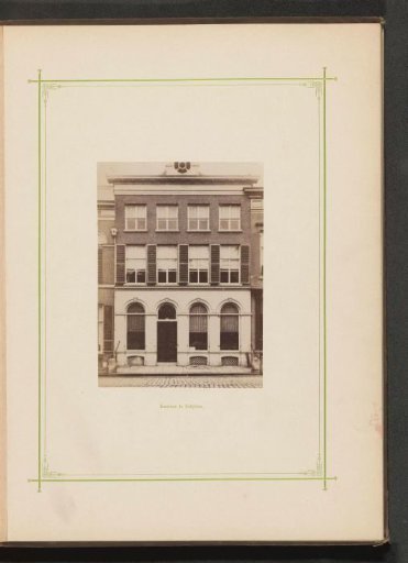 View of the office of the Geldersche Credit Association in Zutphen