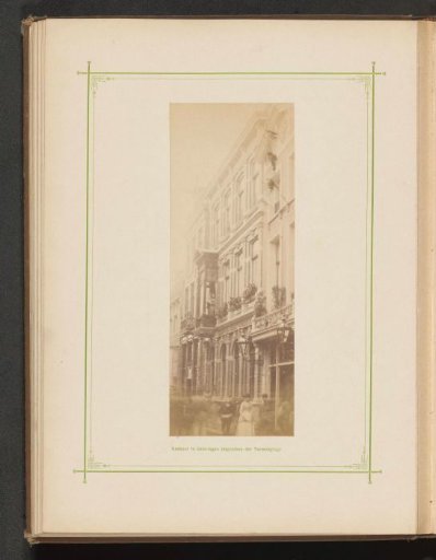 View of the office of the Geldersche Credit Association in Groningen