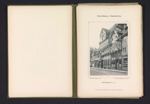 Exterior of buildings at Wendenstraße 12 and 14 in Braunschweig