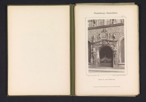 Entrance Portal of the Martineum in Braunschweig