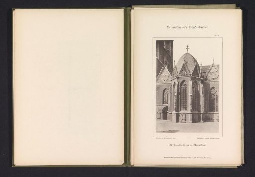 Exterior of the Anna Chapel of the St. Martin's Church in Braunschweig
