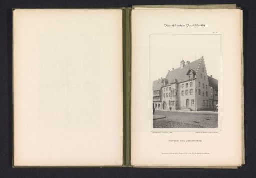 Exterior of the Bierbaumsches Haus in Braunschweig