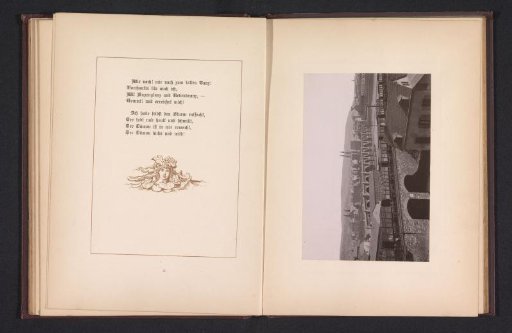 View of Koblenz and a bridge over the Moselle