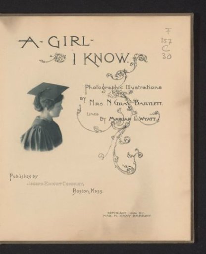 Girl with an academic cap