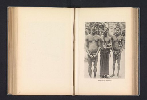 Portrait of three men at Wangata