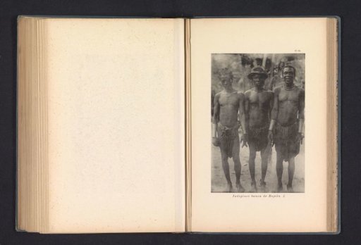 Portrait of three men of the Banza at Bogolo