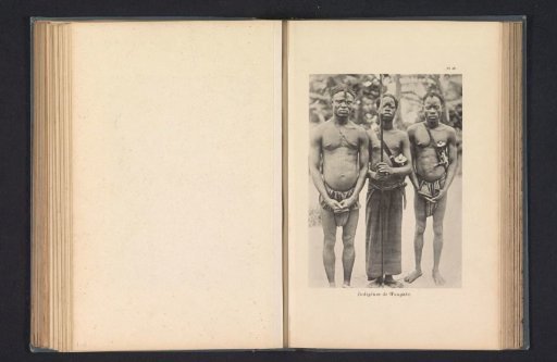 Portrait of three men at Wangata