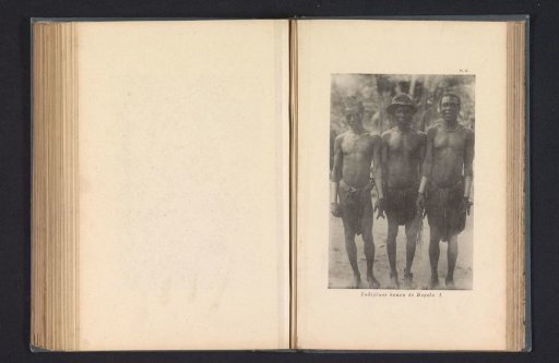 Portrait of three men of the Banza at Bogolo