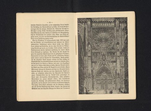 View of the Doors with Archivolts and the Rose Window of the Cathedral of Strasbourg