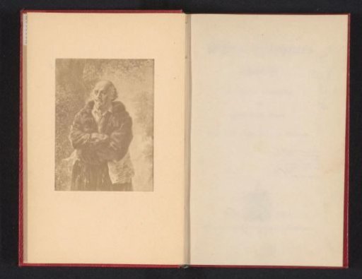Photographic reproduction of a portrait of William Shakespeare