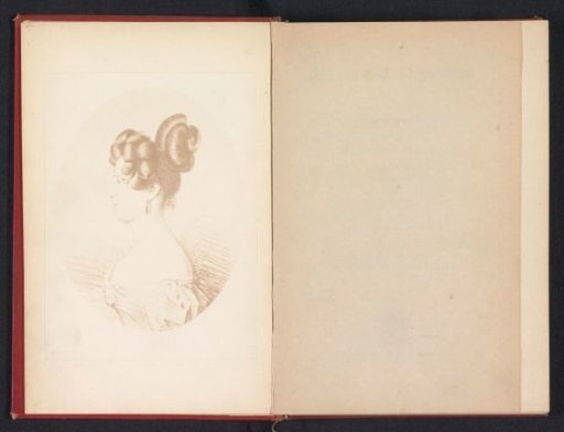 Photographic reproduction of a portrait of Karoline Bauer