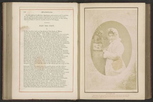 Portrait of an unknown woman with a flowerpot
