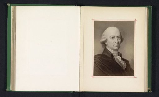 Photographic reproduction of a portrait of Johann Gottfried von Herder by Albert Gräfle (possibly)