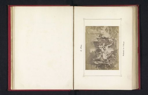 Photographic reproduction of a print depicting the Feast of Belshazzar