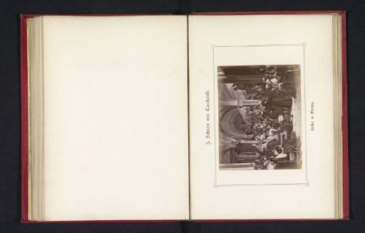Photographic reproduction of a painting depicting Martin Luther defending his theses at the Diet of Worms