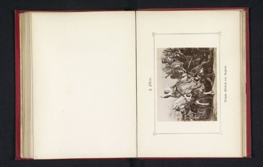 Photographic reproduction of a painting depicting the founding of the Catholic League