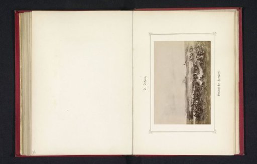 Photographic reproduction of a painting depicting the Battle of Zorndorff