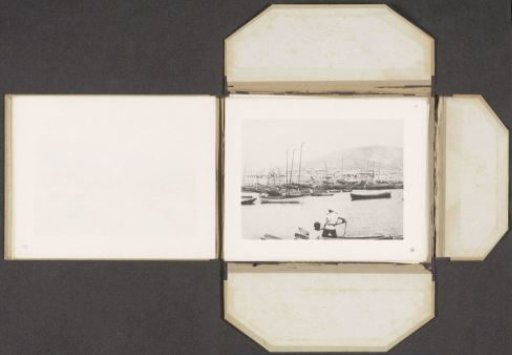 View of ships (probably) at Port Arthur