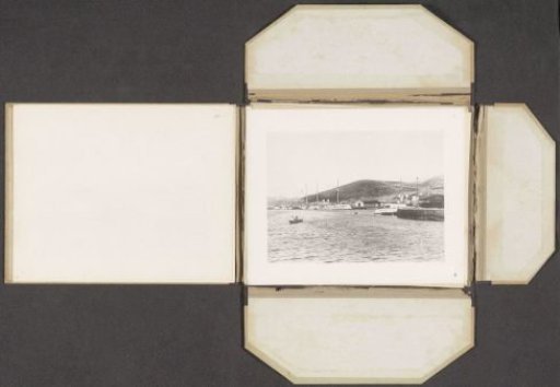 View of boats at the quay at Port Arthur