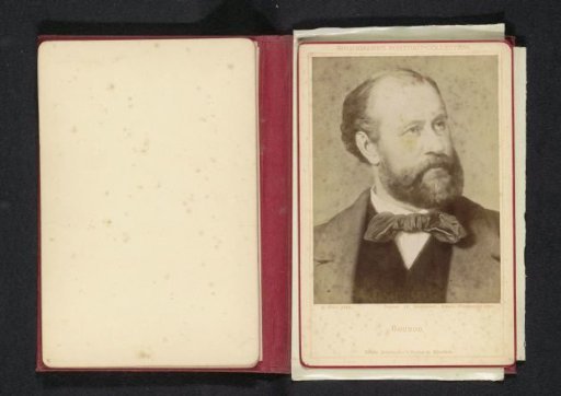 Photographic reproduction of a portrait of Charles Gounod by Eugen Felix