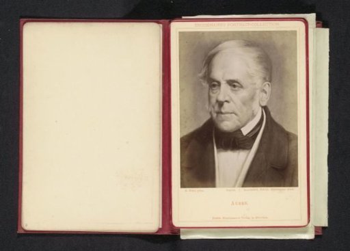 Photographic reproduction of a portrait of Daniel-François-Esprit Auber by Eugen Felix