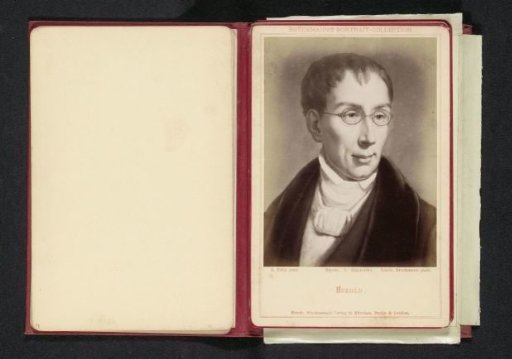 Photographic reproduction of a portrait of Ferdinand Hérold by Eugen Felix