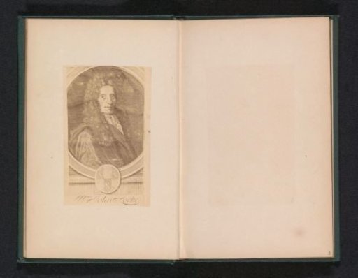 Photographic reproduction of a portrait of John Locke