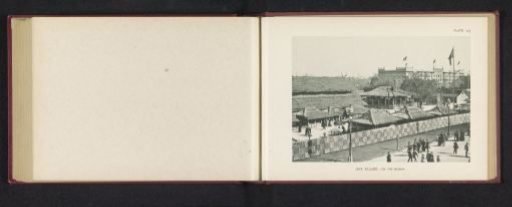 View of houses from Java at the World's Columbian Exposition in Chicago in 1893