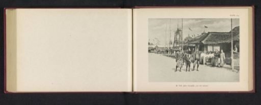 Houses and people from Java at the World's Columbian Exposition in Chicago in 1893