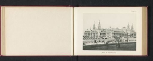 View of the Machinery Building at the World's Columbian Exposition in Chicago in 1893
