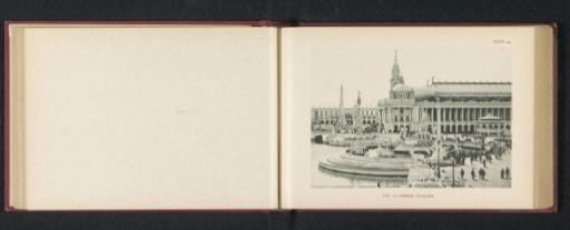 View of the Columbian Fountain by Frederick William MacMonnies at the World's Columbian Exposition in Chicago in 1893