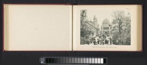 View of the Administration Building, designed by Richard Morris Hunt, at the World's Columbian Exposition in Chicago in 1893